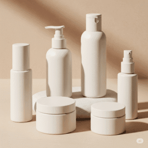 An elegant display of Ruhmaé products.